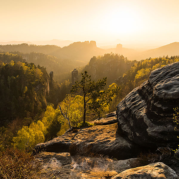 Germany - Elbe Sandstone Mountains - Affensteine