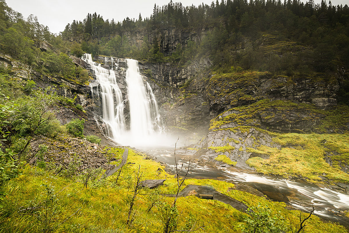 Norway - Skjervsfossen Waterfall